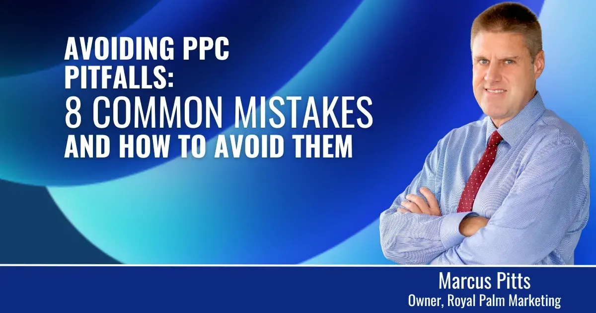Editorial artwork for the article "Avoiding PPC Pitfalls: 8 Common Mistakes And How To Avoid Them"